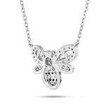 Bumble Bee Diamond Necklace - Shyne Jewelers White Gold Shyne Jewelers