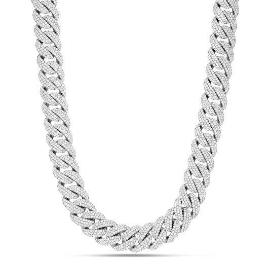 Cuban Necklace - Shyne Jewelers DIACUBANCHAIN_2 Shyne Jewelers