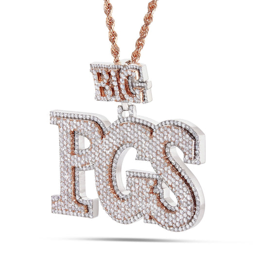 Custom "BIG PGS" Diamond Pendant - Shyne Jewelers 100-00105 Shyne Jewelers