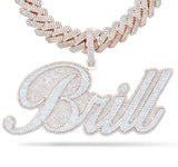 Custom Brill Nameplate - Shyne Jewelers Shyne Jewelers