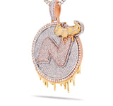 Custom Diamond Jersey Devil Pendant - Shyne Jewelers Shyne Jewelers