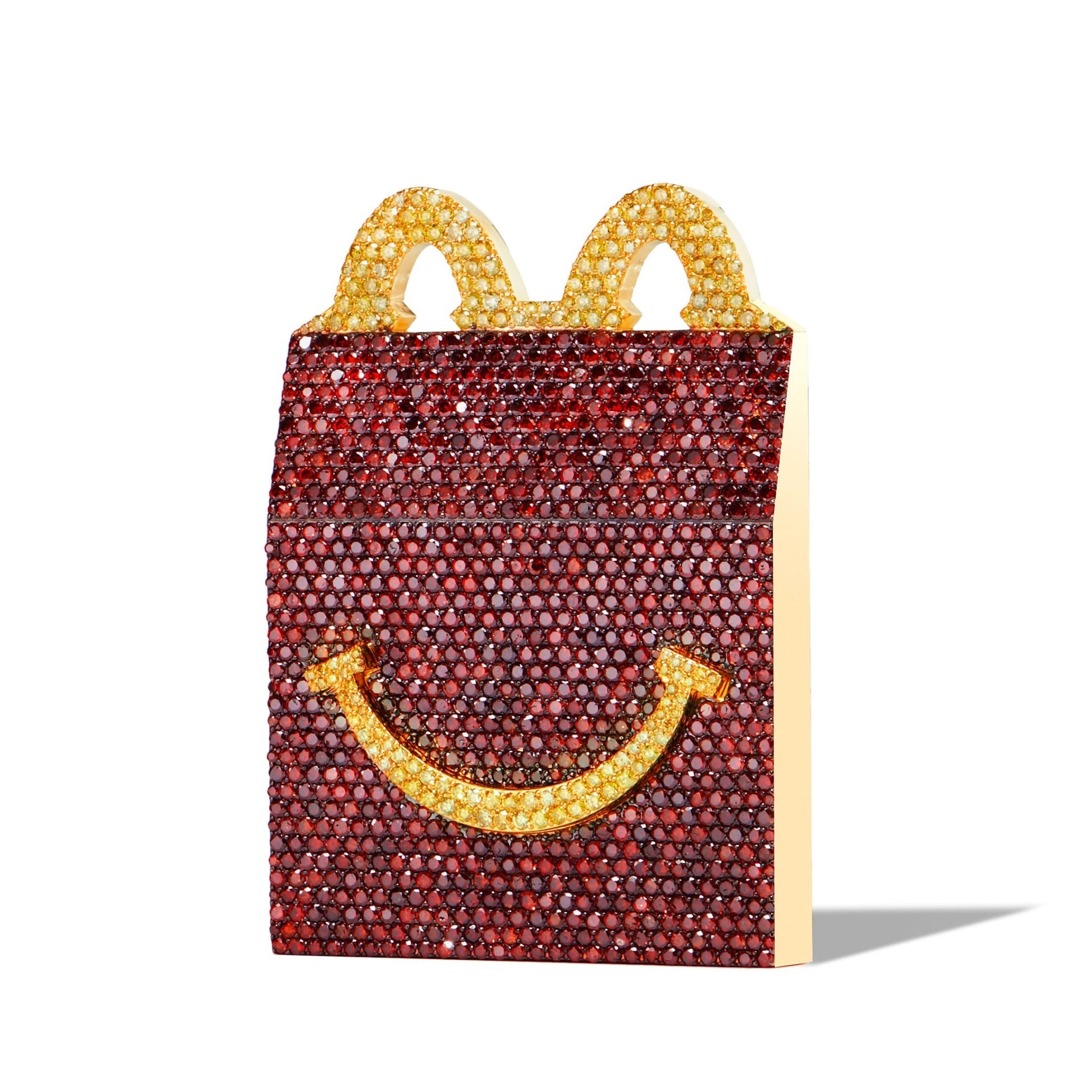 Custom Happy Meal Colored Diamond Pendant - Shyne Jewelers Shyne Jewelers