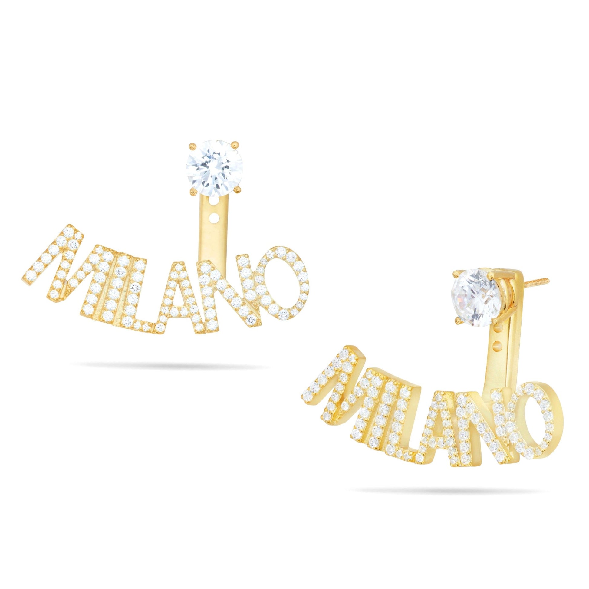 Custom "MILANO" Diamond Earrings for Milano di Rouge - Shyne Jewelers Shyne Jewelers