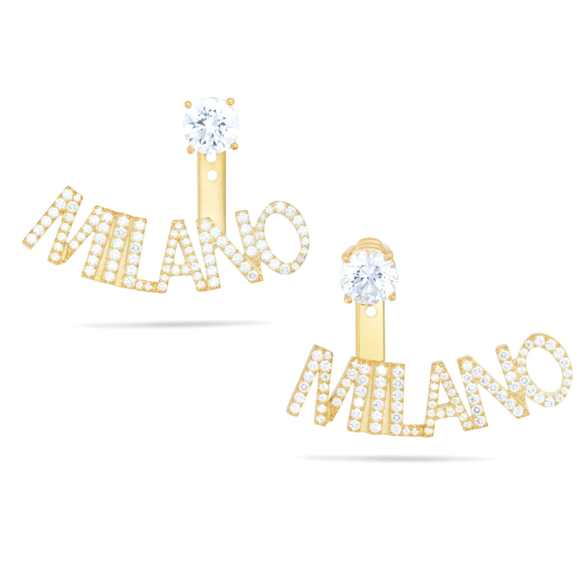 Custom "MILANO" Diamond Earrings for Milano di Rouge - Shyne Jewelers Shyne Jewelers