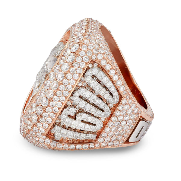 Custom Shark/Fred Championship Diamond Ring - Shyne Jewelers Shyne Jewelers