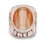 Custom Shark/Fred Championship Diamond Ring - Shyne Jewelers Shyne Jewelers