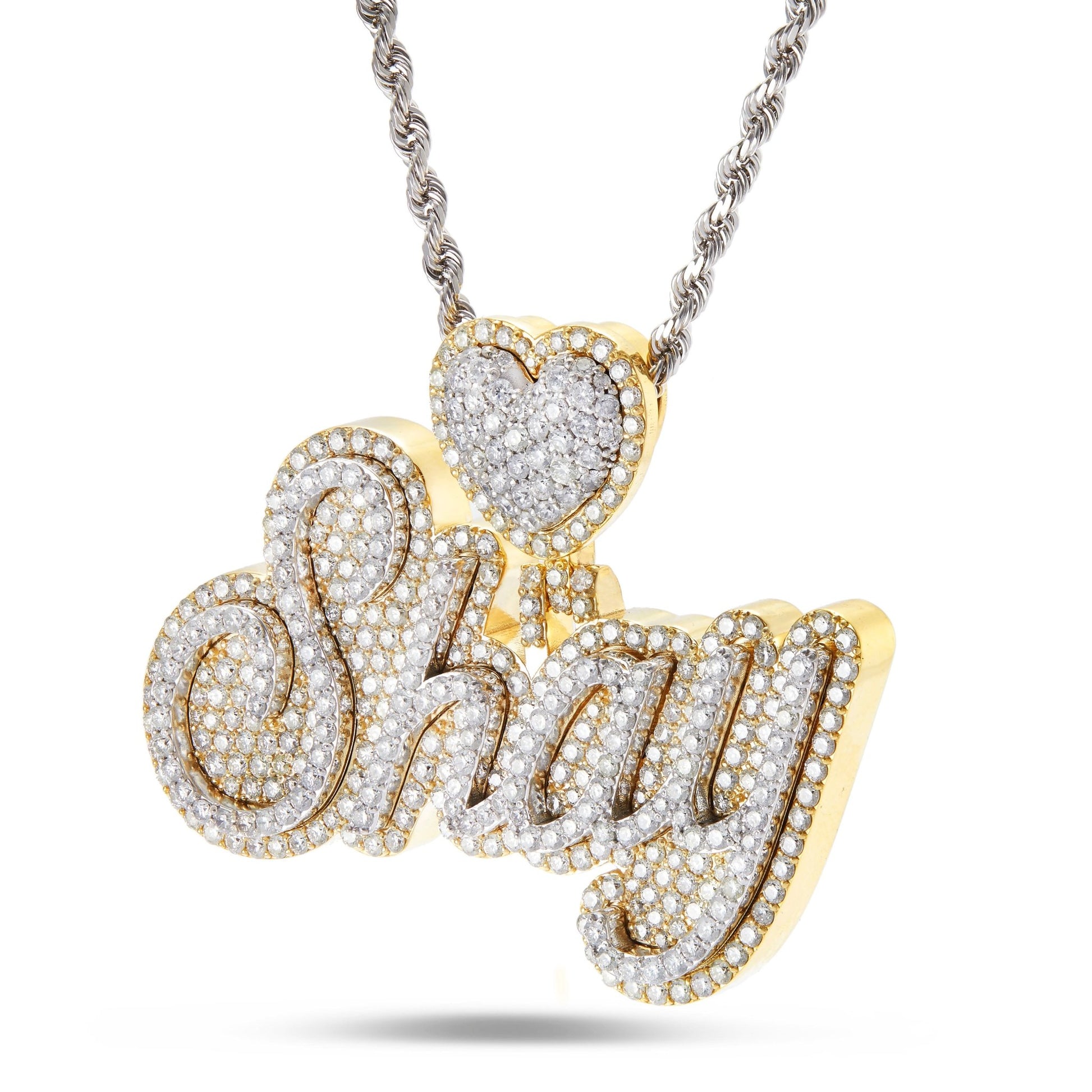 Custom "Shay" Diamond Pendant - Shyne Jewelers Shyne Jewelers