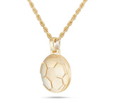 Custom Soccer Ball Pendant - Shyne Jewelers SOCCERCUSTOM Shyne Jewelers