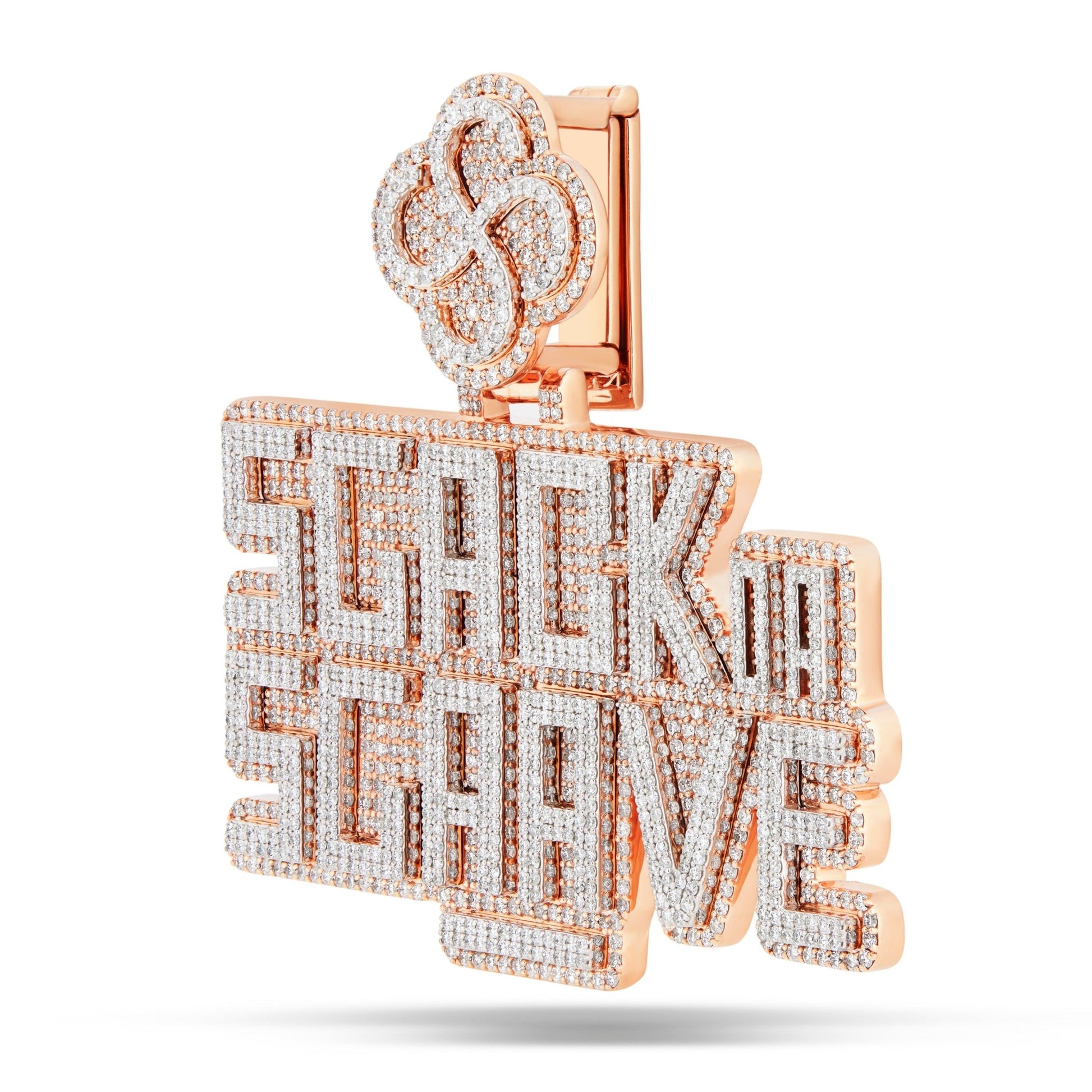 Custom "Stack or Starve" Diamond Pendant - Shyne Jewelers STACKORSTARVECUSTOM_3 Shyne Jewelers