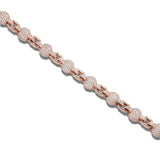 Diamond Ball Chain - Shyne Jewelers DIABALLCHAINR Rose Gold Shyne Jewelers