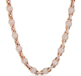 Diamond Ball Chain - Shyne Jewelers DIABALLCHAINR Rose Gold Shyne Jewelers