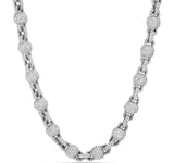 Diamond Ball Chain - Shyne Jewelers DIABALLCHAINW White Gold Shyne Jewelers