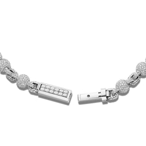 Diamond Ball Chain - Shyne Jewelers DIABALLCHAINW White Gold Shyne Jewelers