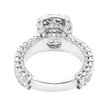 Diamond Cluster Eternity Engagement Ring - Shyne Jewelers 100-00359 White Gold Shyne Jewelers