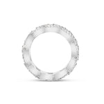 Diamond Cuban Link Ring - Shyne Jewelers 135-00081 White Gold 4 Shyne Jewelers