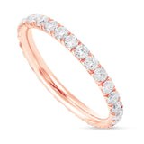 Diamond Eternity Band - Shyne Jewelers Rose Gold 4 Shyne Jewelers