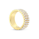 Diamond Eternity Band - Shyne Jewelers SJ15542RG Yellow Gold Shyne Jewelers