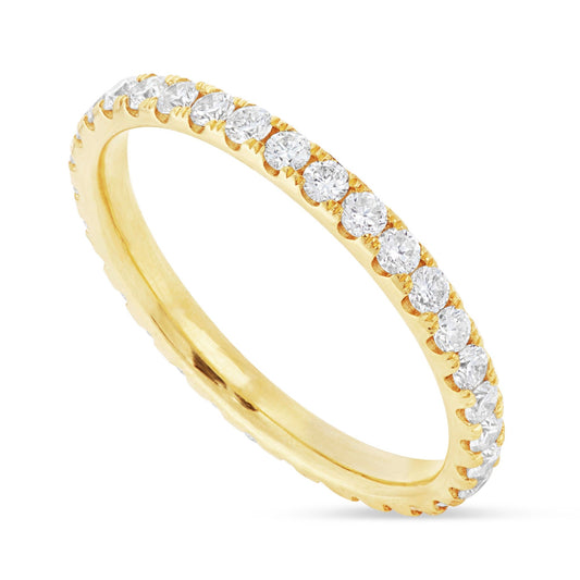 Diamond Eternity Band - Shyne Jewelers Yellow Gold 4 Shyne Jewelers