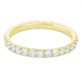Diamond Eternity Band - Shyne Jewelers Yellow Gold 4 Shyne Jewelers