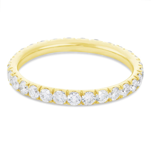 Diamond Eternity Band - Shyne Jewelers Yellow Gold 4 Shyne Jewelers