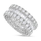 Diamond Eternity Ring - Shyne Jewelers L1217631 4 Shyne Jewelers
