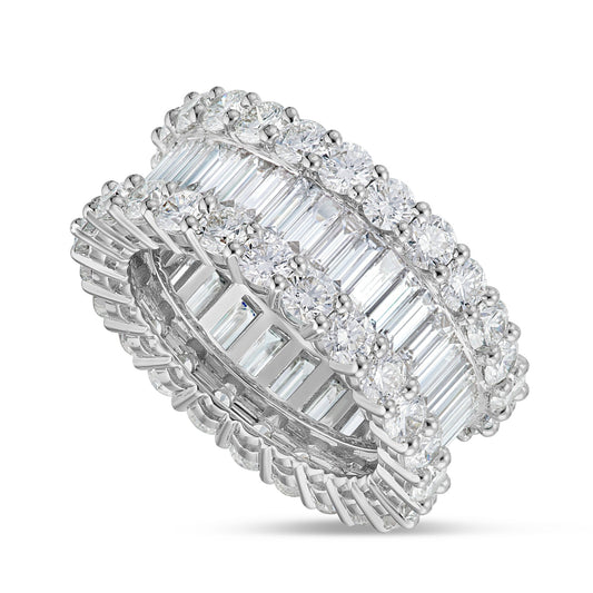 Diamond Eternity Ring - Shyne Jewelers L1220582 4 Shyne Jewelers