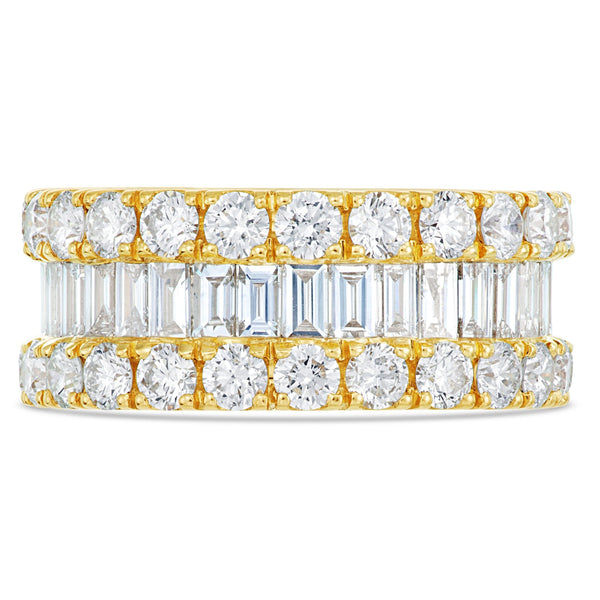 Diamond Eternity Ring - Shyne Jewelers L1220008 4 Yellow Gold Shyne Jewelers