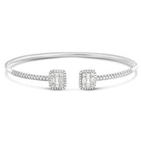 Diamond Fashion Bangle - Shyne Jewelers White Gold Shyne Jewelers