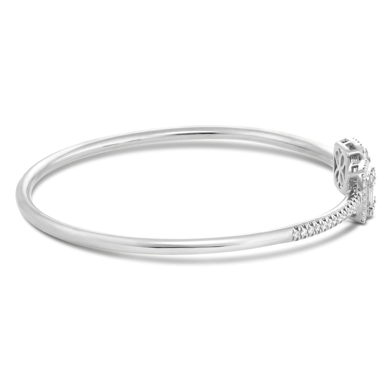 Diamond Fashion Bangle - Shyne Jewelers White Gold Shyne Jewelers