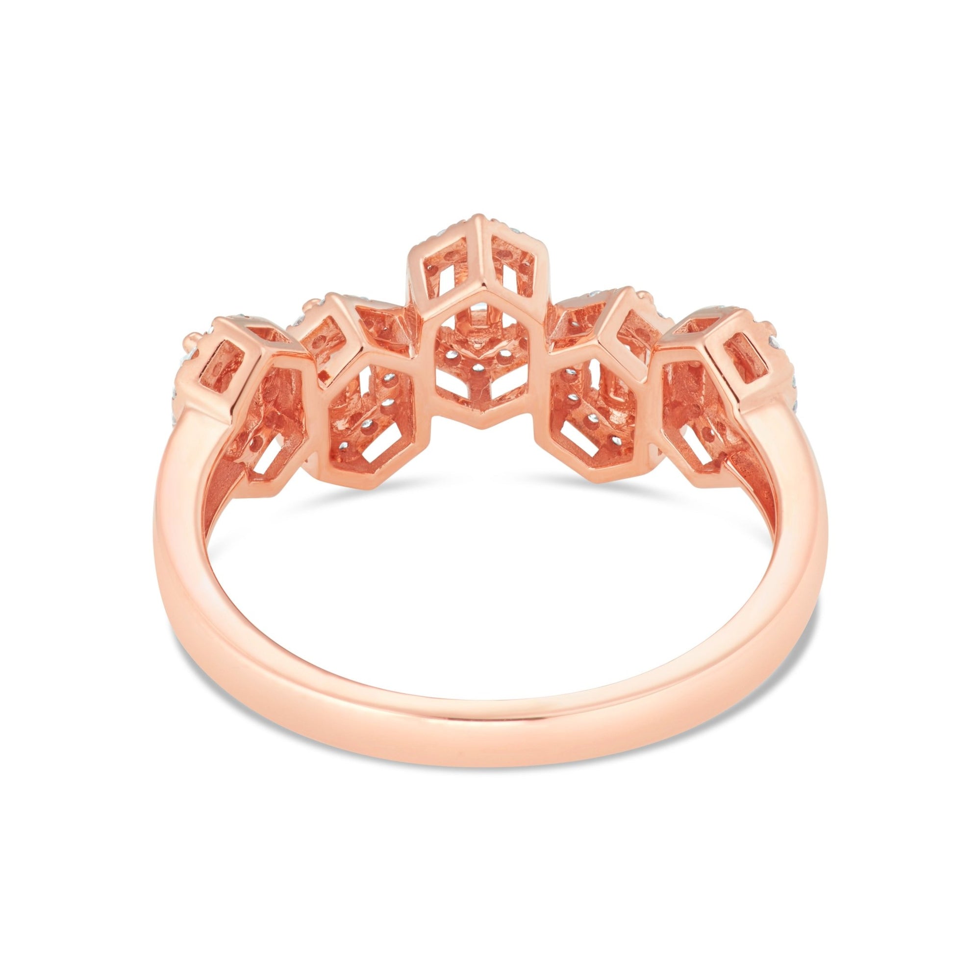 Diamond Fashion Ring - Shyne Jewelers Rose Gold 4 Shyne Jewelers
