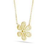 Diamond Flower Necklace - Shyne Jewelers 165-00205 Shyne Jewelers