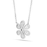 Diamond Flower Necklace - Shyne Jewelers 165-00205 Shyne Jewelers