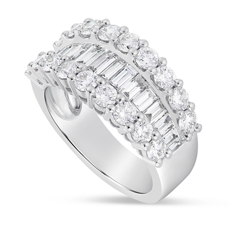 Diamond Half Eternity Ring - Shyne Jewelers L1215868 4 Shyne Jewelers