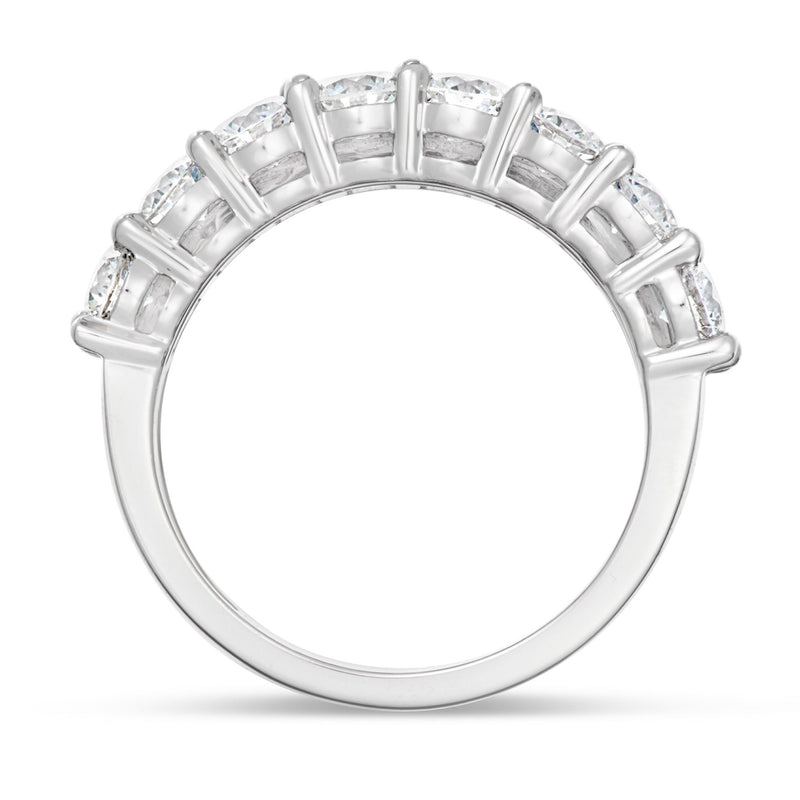 Diamond Half Eternity Ring - Shyne Jewelers L1219834 4 Shyne Jewelers