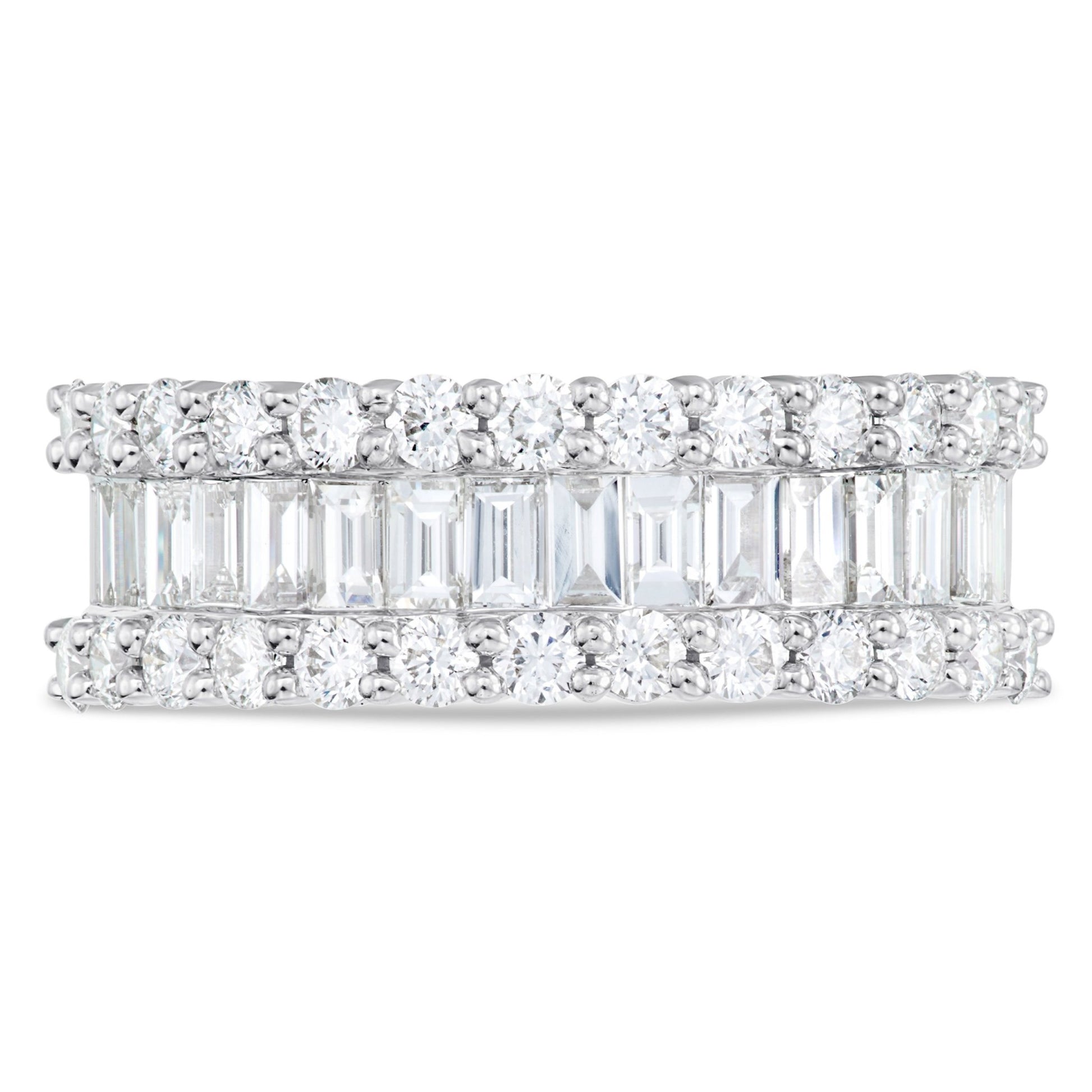 Diamond Half Eternity Ring - Shyne Jewelers L1218253 4 Shyne Jewelers