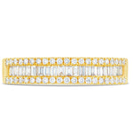 Diamond Half Eternity Ring - Shyne Jewelers L1220094 4 Shyne Jewelers