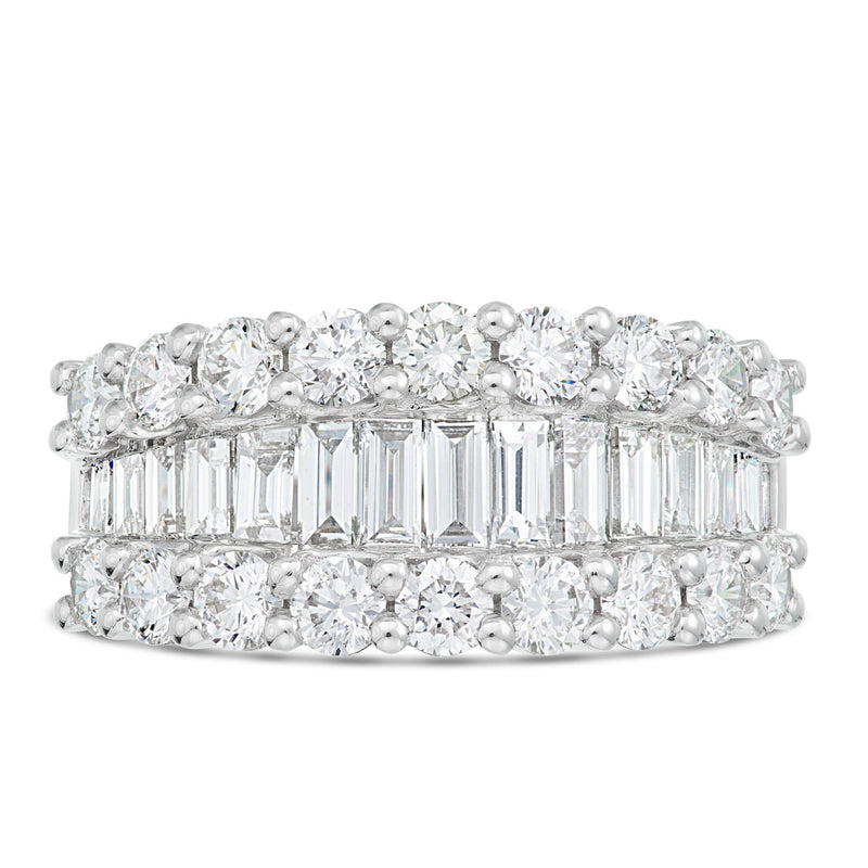 Diamond Half Eternity Ring - Shyne Jewelers L1215868 4 Shyne Jewelers