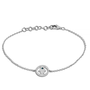 Diamond Hamsa Charm Bracelet - Shyne Jewelers 170-00260 Yellow Gold Shyne Jewelers