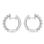 Diamond Huggy Earrings, Large - Shyne Jewelers DE0372 Shyne Jewelers