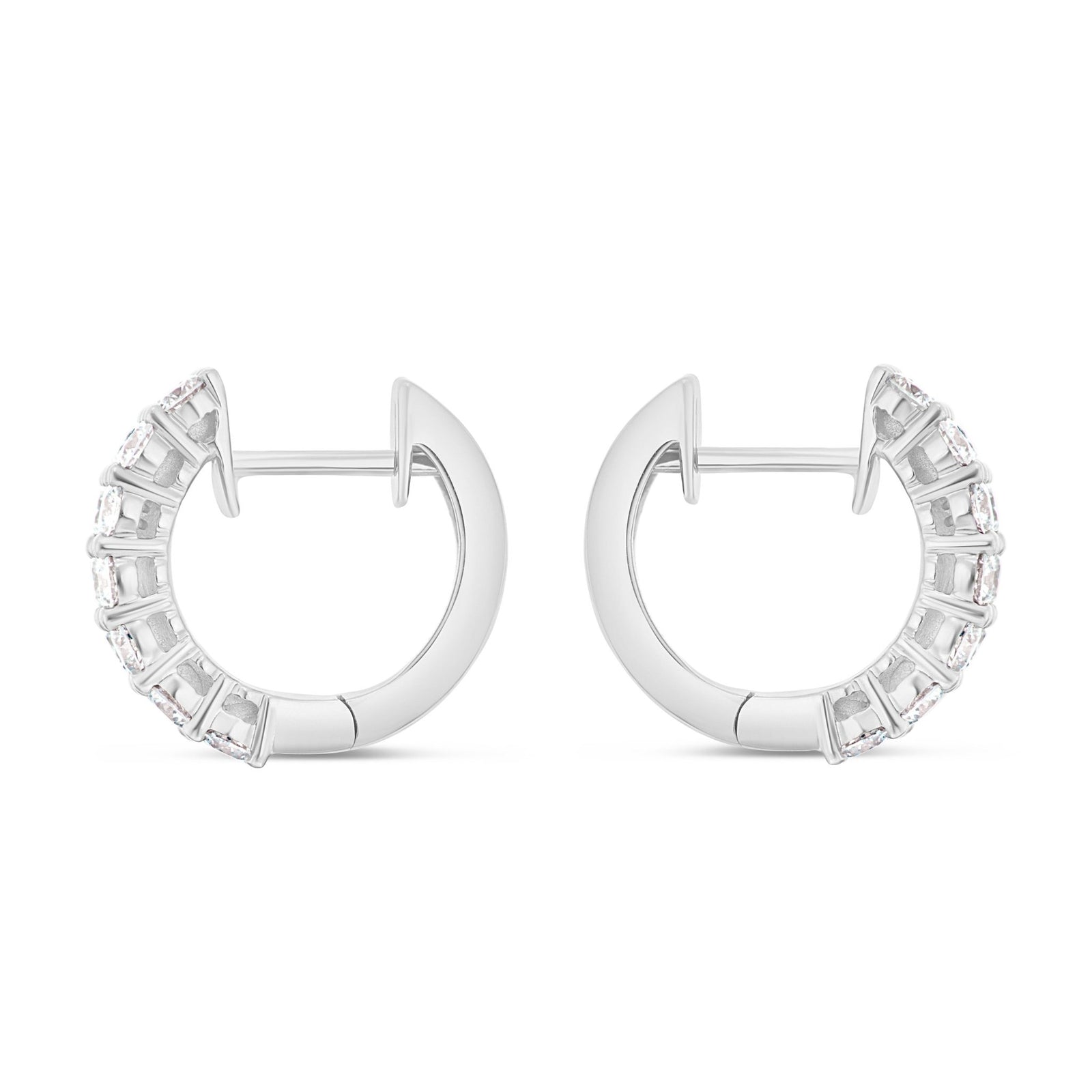☆HEI☆ diamond onetouch earring HE23SPESG182XXFR Designer fashion, Seoul-fully created | W Concept