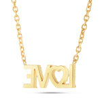 Diamond LOVE Pendant - Shyne Jewelers Yellow Gold Shyne Jewelers