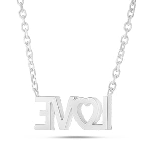 Diamond LOVE Pendant - Shyne Jewelers White Gold Shyne Jewelers