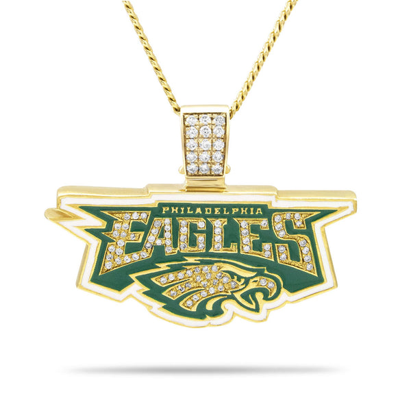 Diamond Philadelphia Eagles Pendant - Shyne Jewelers Shyne Jewelers