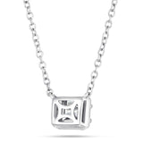 Diamond Rectangle Baguette Necklace - Shyne Jewelers Shyne Jewelers