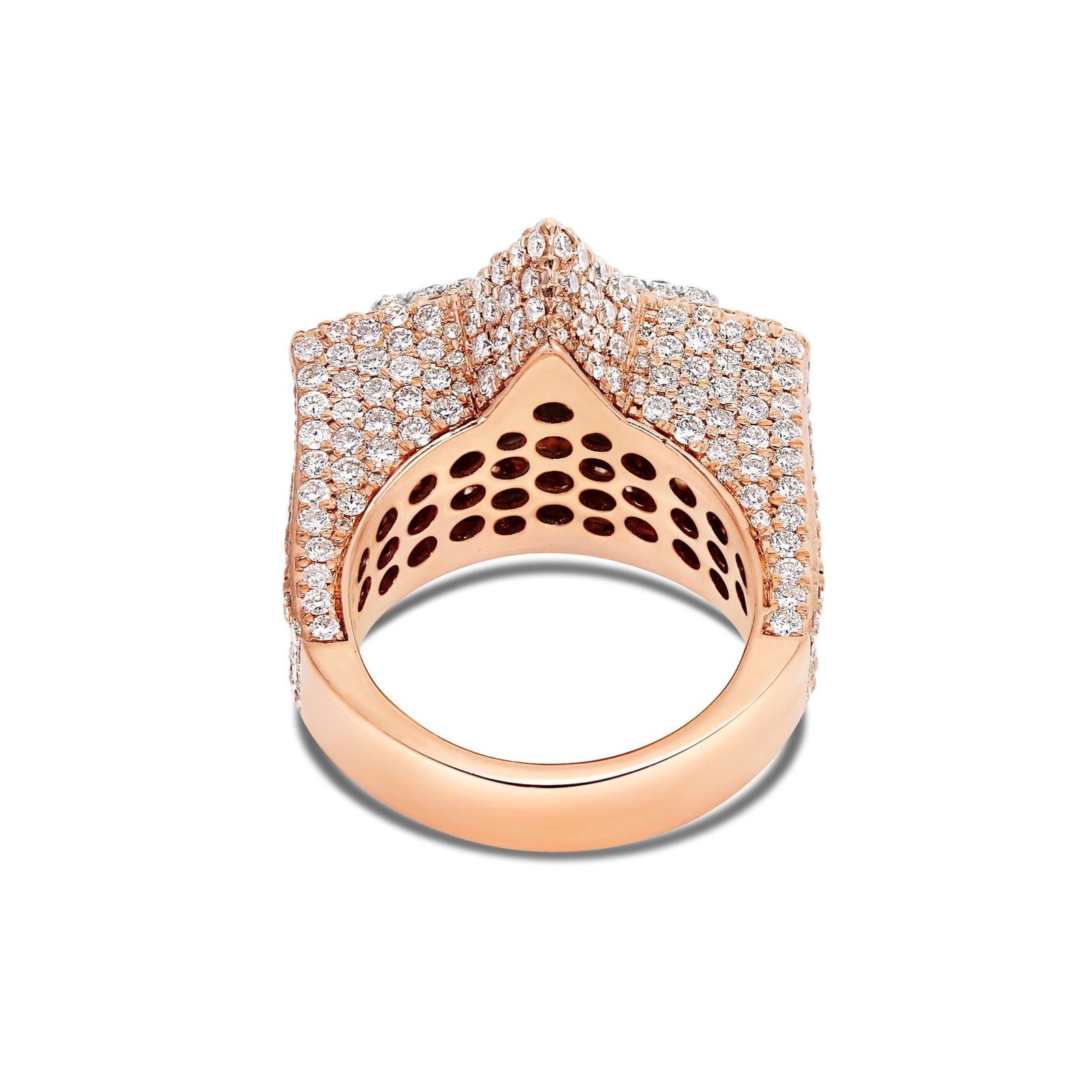 10K Gold 9.40ct Star Shaped Diamond Ring – SHYNE JEWELERS