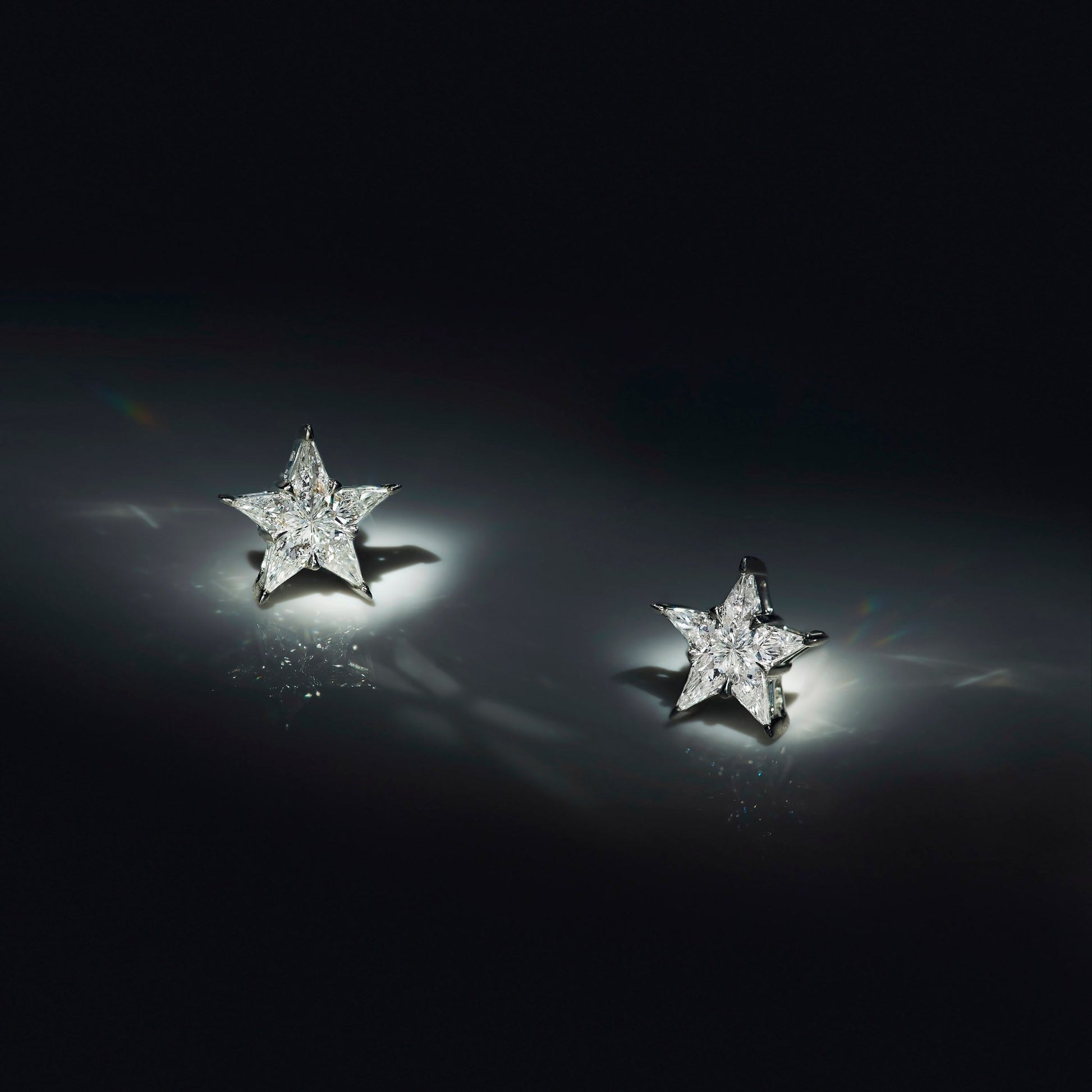 Diamond Star Studs - Shyne Jewelers 150-00556 Shyne Jewelers