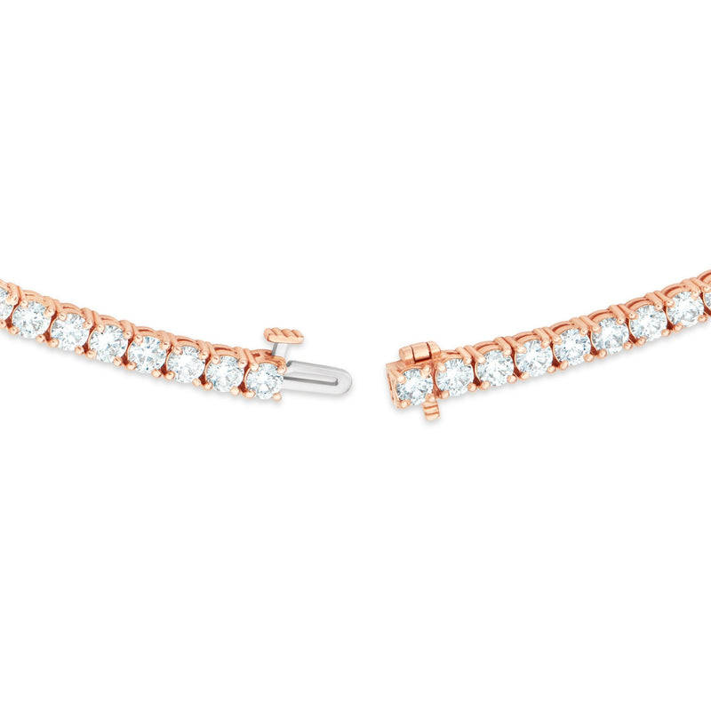 Diamond Tennis Bracelet, 3.3 mm - Shyne Jewelers Rose Gold Shyne Jewelers