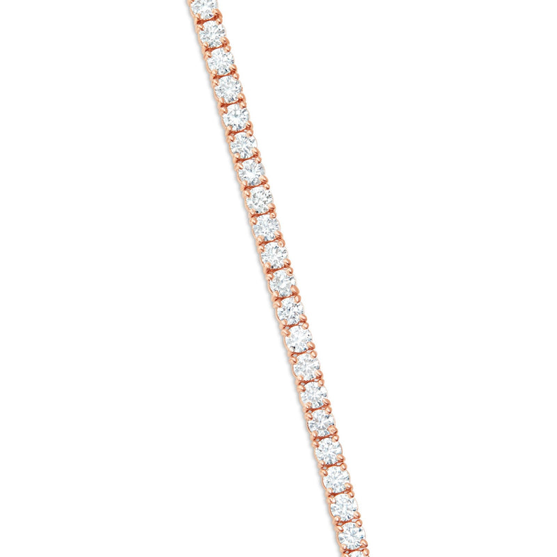 Diamond Tennis Bracelet, 3.3 mm - Shyne Jewelers Rose Gold Shyne Jewelers