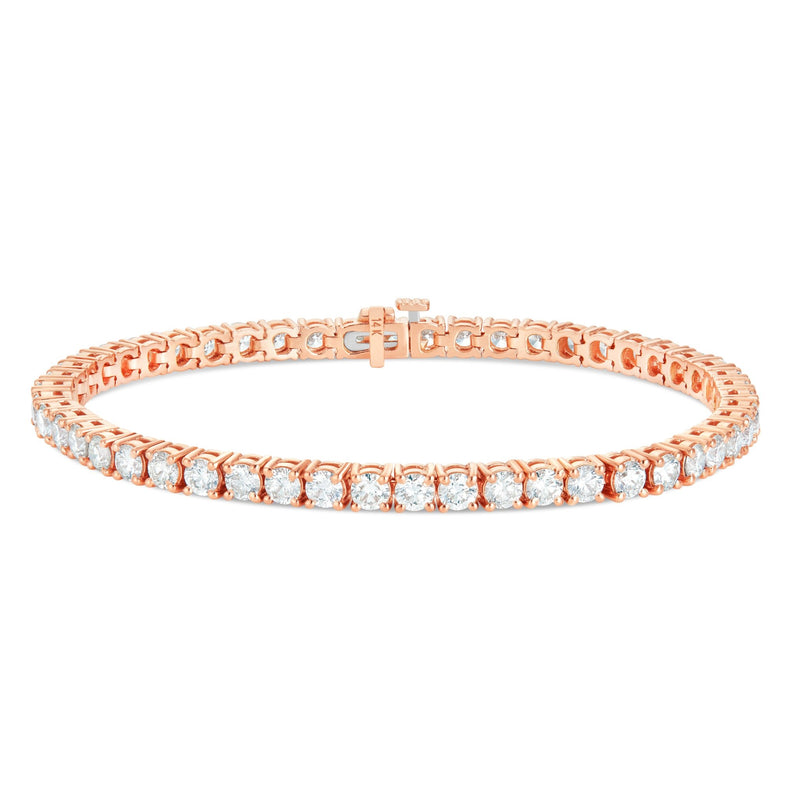 Diamond Tennis Bracelet, 3.3 mm - Shyne Jewelers Rose Gold Shyne Jewelers