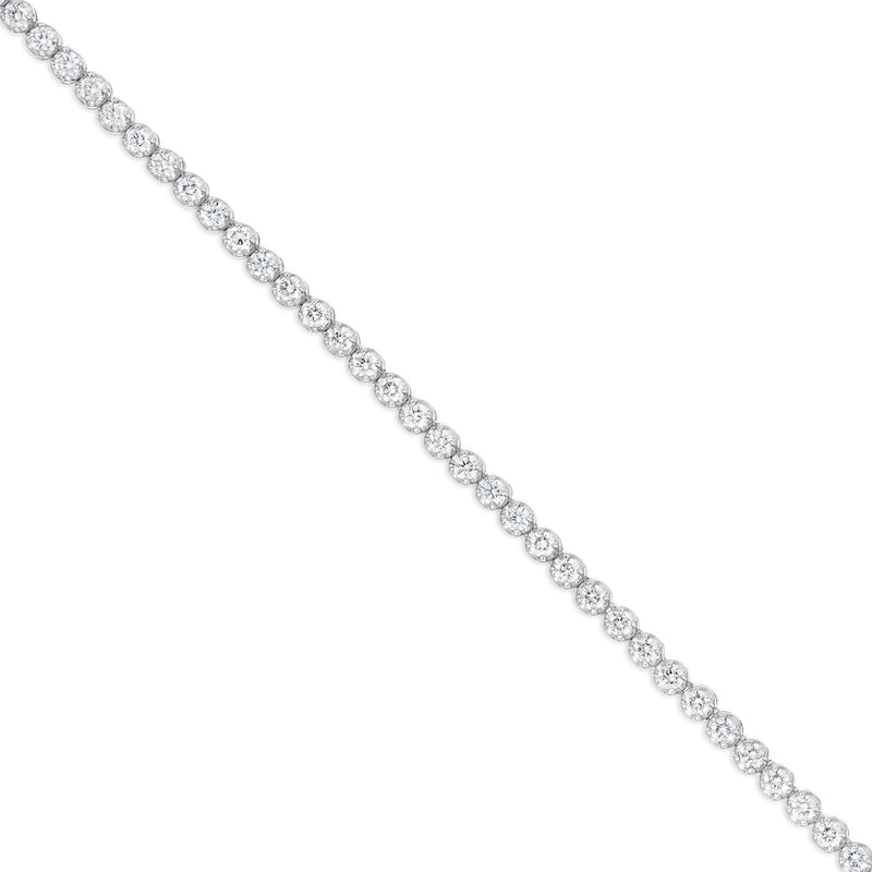 Diamond Tennis Chain, 3.5 mm - Shyne Jewelers White Gold Shyne Jewelers